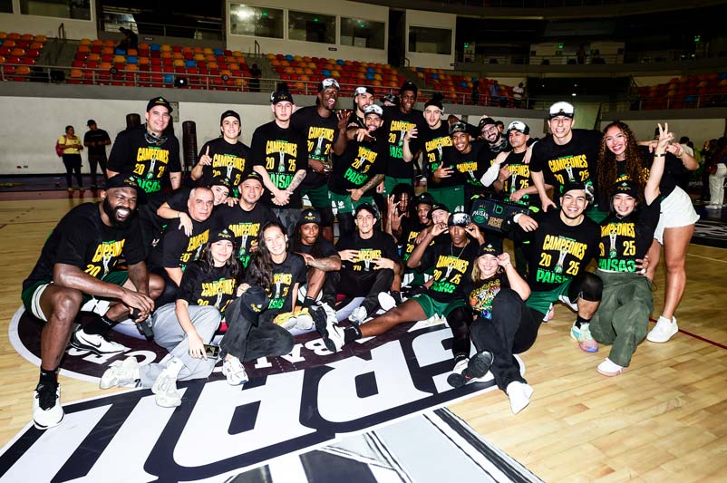 ¡Paisas, campeones del baloncesto colombiano por primera vez!