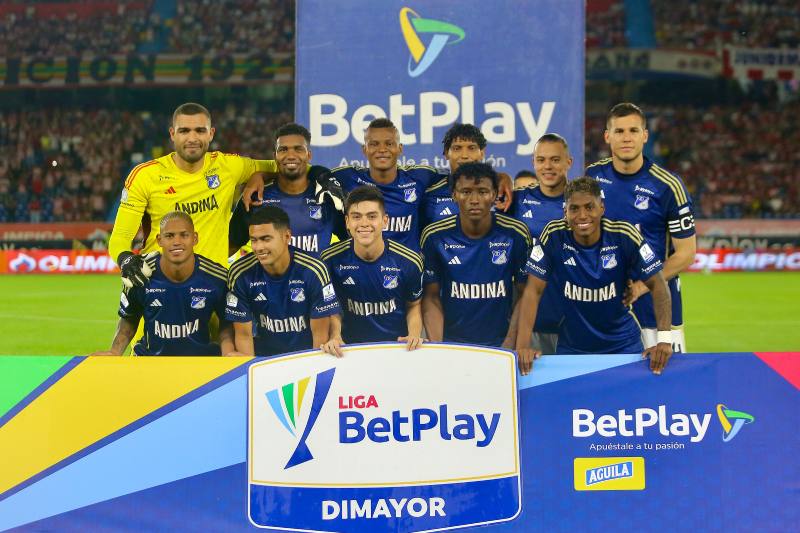 Cuatro jugadores de Millonarios fueron sancionados tras el partido en Barranquilla