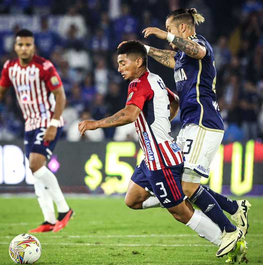 Escándalo en el partido Millonarios vs Junior