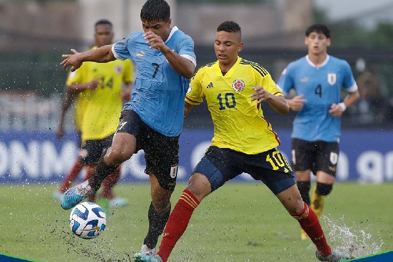 Jordan Barrera debutó y brilló con la Selección Colombia Sub-17